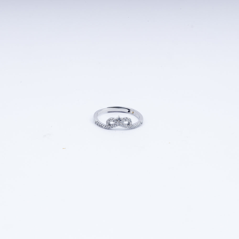 Tiara Sparkle CZ Ring in 925 Sterling Silver