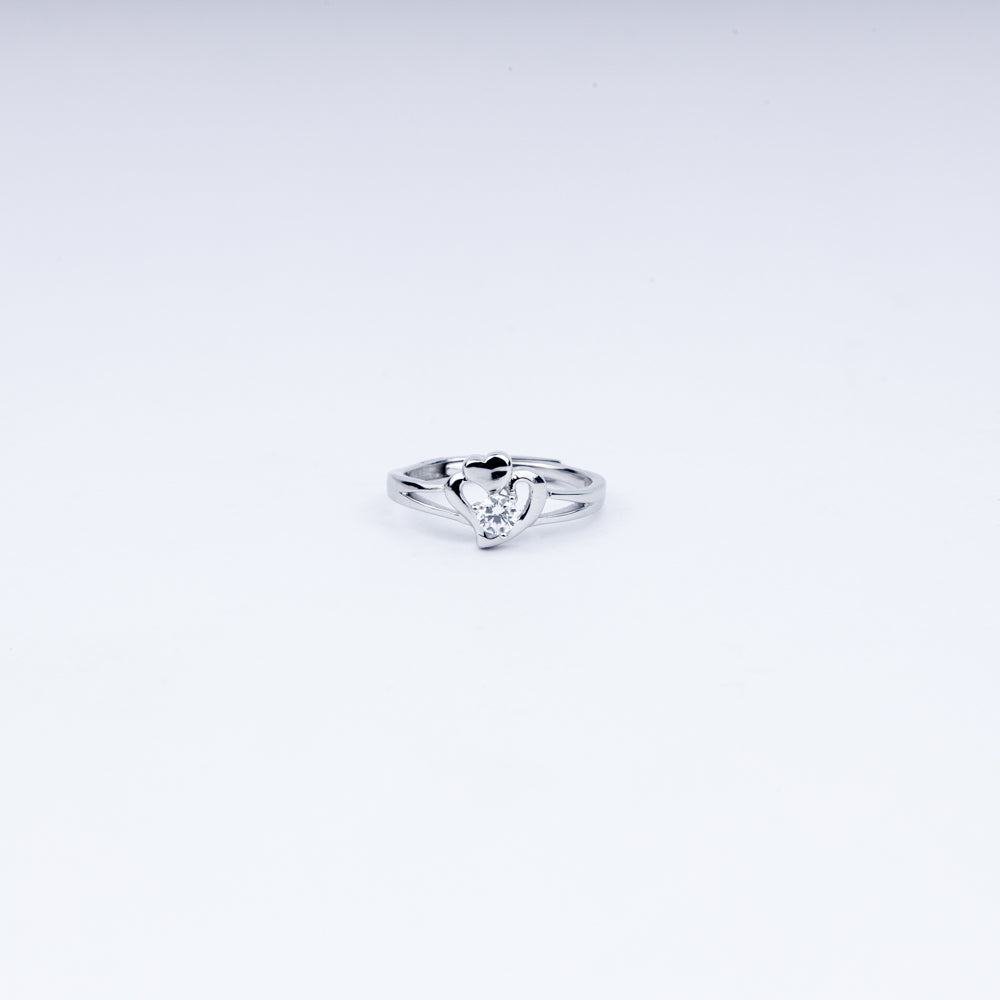 Aurora Bloom 925 Silver Floral Ring