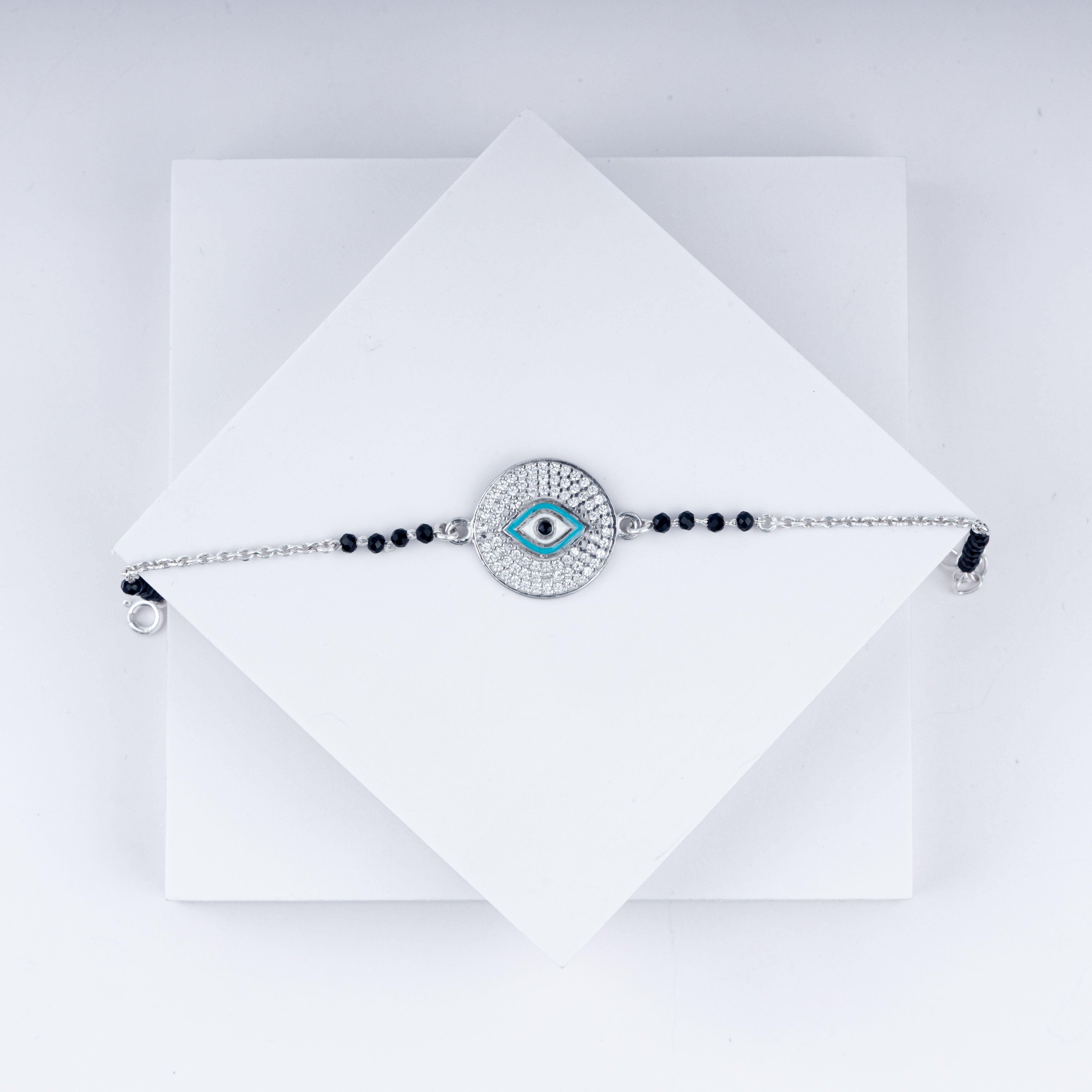 Evil Eye 925 Sterling Silver Rakhi
