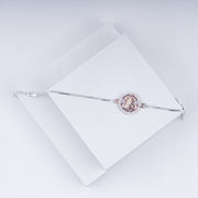 Circle of Blessings with 925 Sterling Silver – Ganesha CZ Rakhi Bracelet