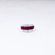 925 Silver Adjustable Foliage Ring – Vanika Signature Cocktail Piece