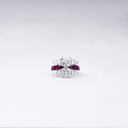Ruby Wing Butterfly Ring in 925 Sterling Silver – Adjustable