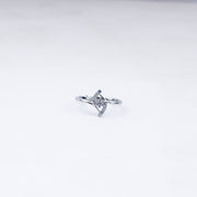 Crescent Spark Ring – 925 Sterling Silver