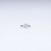 Celestia 925 Silver Heart Crown Ring