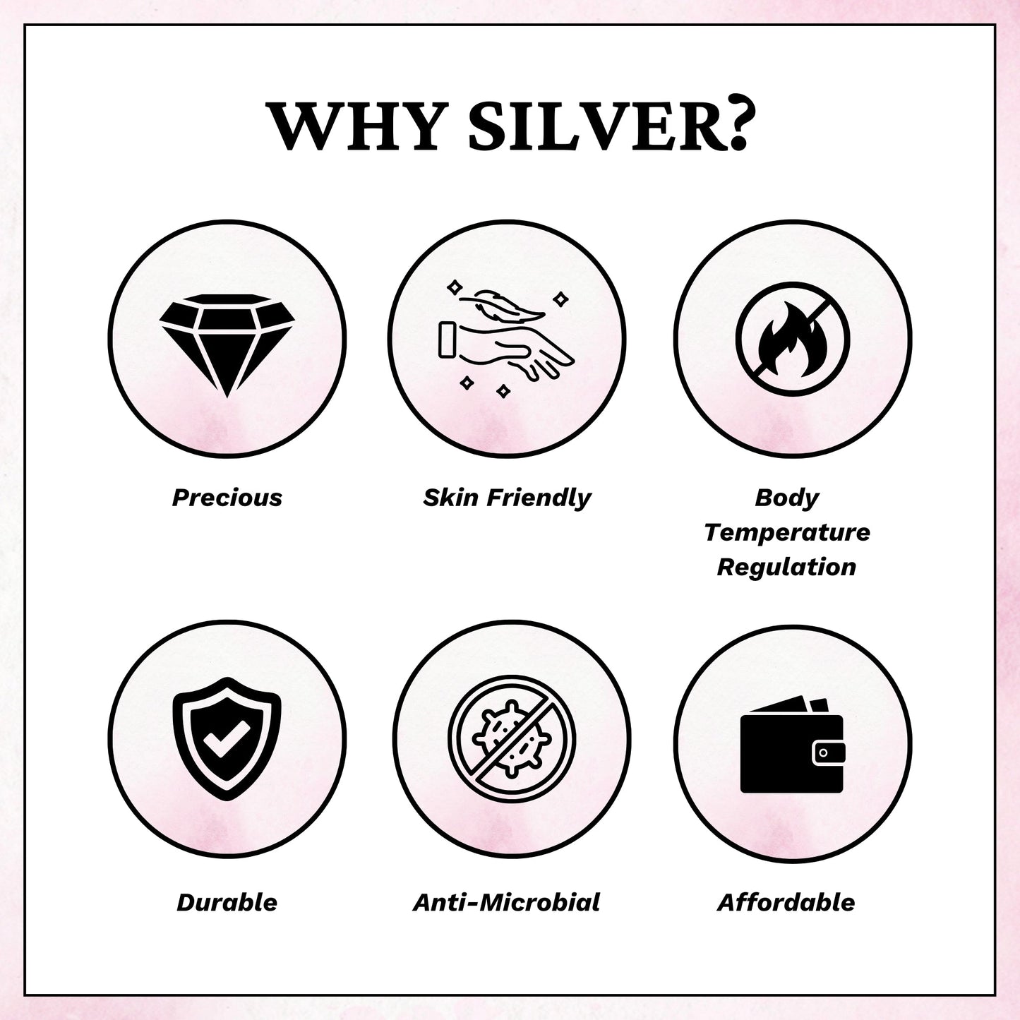 Double Sided Radiating Zircon Charm Bracelet In 925 Sterling Silver - Vanika 