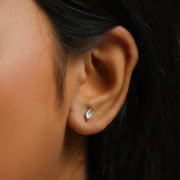 Marquise-Cut Zircon Brilliance Necklace Set In 925 Sterling Silver - Vanika 